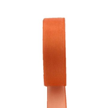 Cinta de organza OSNA, naranja, 25 m, 25 mm Cinta de organza OSNA, naranja, 25 m, 25 mm
