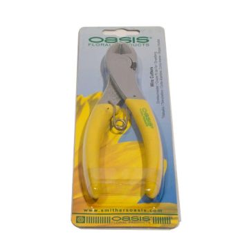 Alicates cortaalambres OASIS® con mangos de goma, amarillos