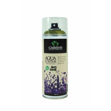 OASIS® Spray de color Aqua Colour Spray, a base de agua, verde musgo claro, 400ml OASIS® Spray de color Aqua Colour Spray, a base de agua, verde musgo claro, 400ml