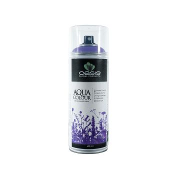 OASIS® Spray de color Aqua Colour Spray, a base de agua, lila, 400ml OASIS® Spray de color Aqua Colour Spray, a base de agua, lila, 400ml