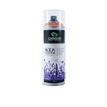 OASIS® Spray de color Aqua Colour Spray, a base de agua, naranja, 400 ml