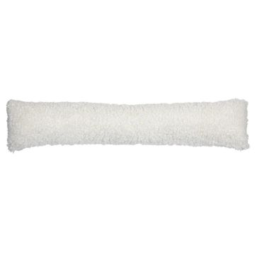 Cortacorrientes mullido ARIFA de tejido de peluche, blanco, 90 x 20 x 15 cm Cortacorrientes mullido ARIFA de tejido de peluche, blanco, 90 x 20 x 15 cm