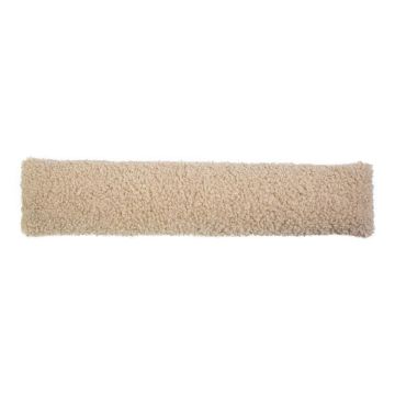 Cortacorrientes mullido ARIFA de tejido de peluche, beige, 90 x 20 x 15 cm Cortacorrientes mullido ARIFA de tejido de peluche, beige, 90 x 20 x 15 cm