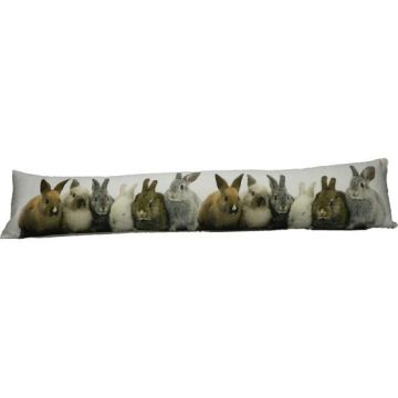 Parachoques decorativo WEIDER con motivo de conejito, multicolor y blanco, 90 x 20 x 10 cm Parachoques decorativo WEIDER con motivo de conejito, multicolor y blanco, 90 x 20 x 10 cm