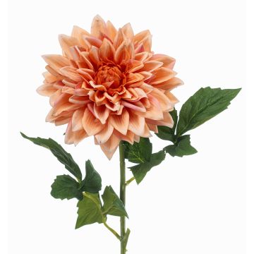 Flor artificial de dalia ZELRAN, color albaricoque, 70cm, Ø15cm Flor artificial de dalia ZELRAN, color albaricoque, 70cm, Ø15cm