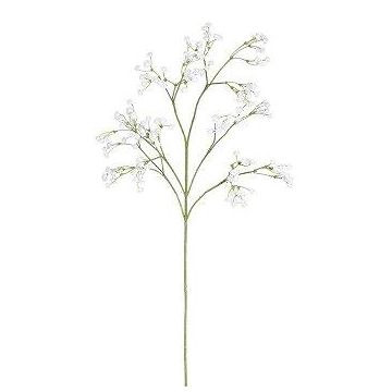 Rama de gypsophila de plástico CECILIA, blanca, 60cm Rama de gypsophila de plástico CECILIA, blanca, 60cm