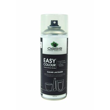 OASIS® Spray de pintura Easy Colour, a base de disolvente, barniz transparente, 400 ml