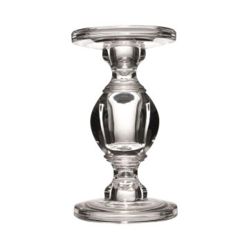 Candelabro KONSTANDIN de cristal, transparente, 20 cm, Ø 11,3 cm Candelabro KONSTANDIN de cristal, transparente, 20 cm, Ø 11,3 cm