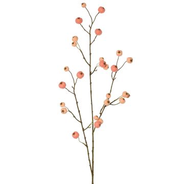 Rama decorativa de manzano ornamental NONGIH con frutos, rosa claro, 90 cm Rama decorativa de manzano ornamental NONGIH con frutos, rosa claro, 90 cm