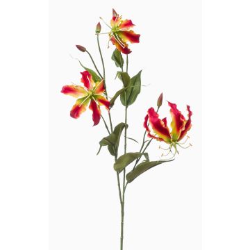 Rama artificial de gloriosa TROFEL, rosa-amarillo, 90 cm Rama artificial de gloriosa TROFEL, rosa-amarillo, 90 cm