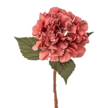 Flor decorativa de hortensia TREASY, rosa palo, 35cm, Ø12cm Flor decorativa de hortensia TREASY, rosa palo, 35cm, Ø12cm