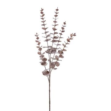 Rama artificial de eucalipto TRELVO, rojo burdeos, 75 cm Rama artificial de eucalipto TRELVO, rojo burdeos, 75 cm