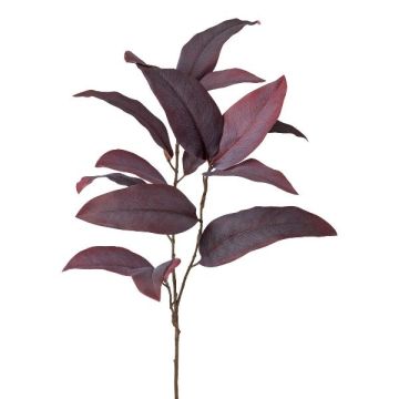 Rama artificial de eucalipto FRULMO, rojo burdeos, 90 cm Rama artificial de eucalipto FRULMO, rojo burdeos, 90 cm