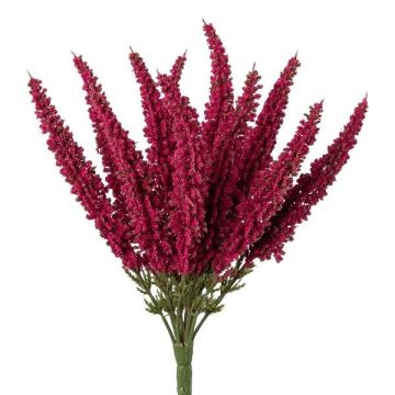 Erica artificial MIRAKY, varilla, rojo burdeos, 26cm Erica artificial MIRAKY, varilla, rojo burdeos, 26cm