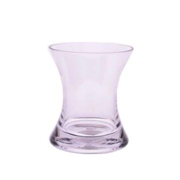 Jarrón decorativo LIZET de cristal, transparente, 17,5 cm, Ø 15,2 cm Jarrón decorativo LIZET de cristal, transparente, 17,5 cm, Ø 15,2 cm