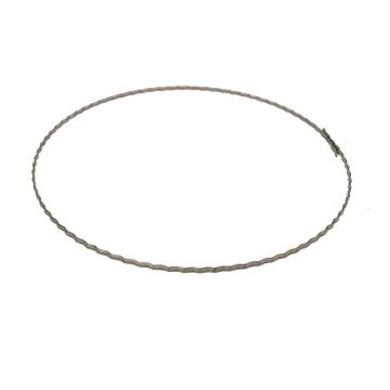 Anillo OASIS® de alambre plano ondulado, gris, Ø15cm Anillo OASIS® de alambre plano ondulado, gris, Ø15cm