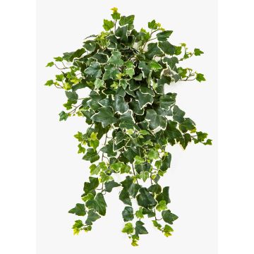 Hiedra artificial colgante LINNEO con varilla, crossdoor, verde y blanco, 65 cm