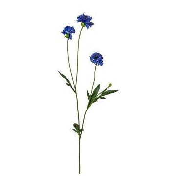 Rama artificial de aciano FLUNK, azul, 60 cm, Ø 4-5 cm Rama artificial de aciano FLUNK, azul, 60 cm, Ø 4-5 cm
