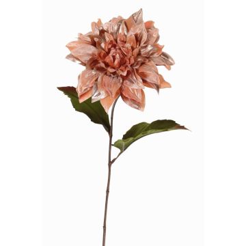 Flor artificial de terciopelo, dalia MINBU, rosa, 60cm, Ø17cm Flor artificial de terciopelo, dalia MINBU, rosa, 60cm, Ø17cm