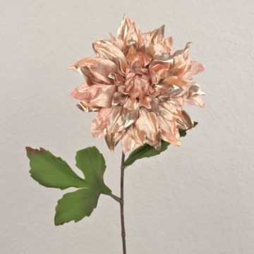 Flor artificial de terciopelo, dalia MINBU, rosa, 60 cm, Ø 17 cm Flor artificial de terciopelo, dalia MINBU, rosa, 60 cm, Ø 17 cm