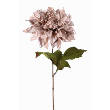 Flor artificial de terciopelo, dalia MINBU, lila claro, 60cm, Ø17cm Flor artificial de terciopelo, dalia MINBU, lila claro, 60cm, Ø17cm