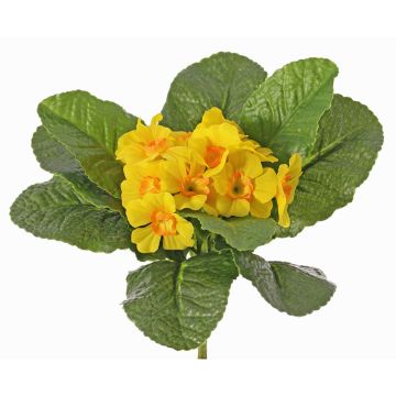 Flor artificial de prímula SUNDARA con varilla, amarilla, 20cm, Ø4cm