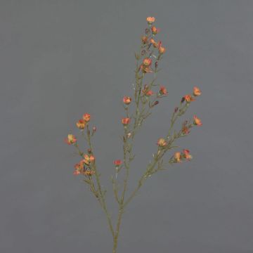 Flor de cera sintético NIANG, naranja-rojo, 80cm, Ø1,5-2,5cm Flor de cera sintético NIANG, naranja-rojo, 80cm, Ø1,5-2,5cm