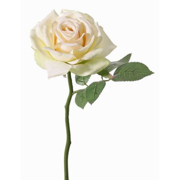Rosa artificial NIKOLETA, crema-rosa, 30 cm, Ø 12 cm Rosa artificial NIKOLETA, crema-rosa, 30 cm, Ø 12 cm