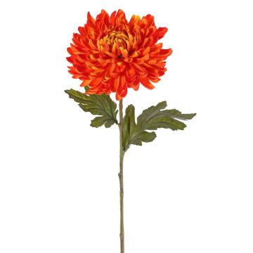 Flor artificial de crisantemo DELPHINA, naranja, 65cm, Ø14cm Flor artificial de crisantemo DELPHINA, naranja, 65cm, Ø14cm