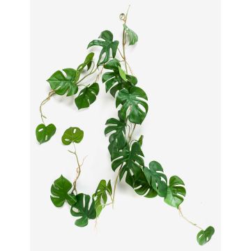 Guirnalda artificial de filodendro y monstera deliciosa MATAS, 110 m