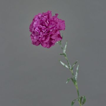 Flor artificial de clavel NIRUSHA, violeta, 65 cm, Ø 9 cm Flor artificial de clavel NIRUSHA, violeta, 65 cm, Ø 9 cm