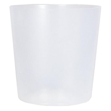 Recipiente de plástico KIPA para cestas de plantas, impermeable, transparente, 15cm, Ø15cm