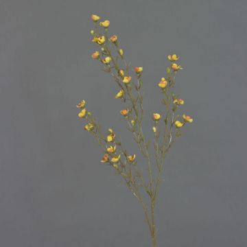 Flor de cera artificial NIANG, amarillo-naranja, 80 cm, Ø 1,5-2,5 cm Flor de cera artificial NIANG, amarillo-naranja, 80 cm, Ø 1,5-2,5 cm