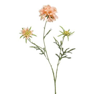Rama artificial de escabiosa MARUA, color melocotón, 80 cm Rama artificial de escabiosa MARUA, color melocotón, 80 cm