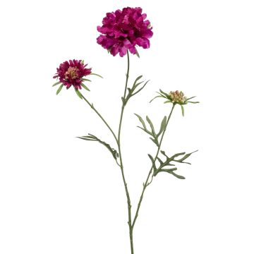 Rama artificial de escabiosa MARUA, violeta, 80 cm