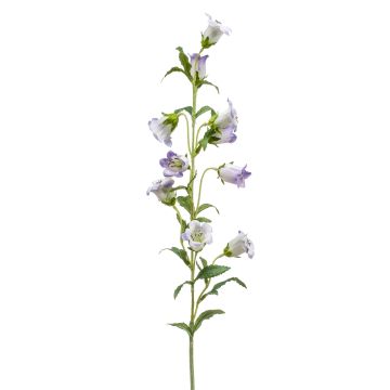 Flor artificial campanilla AIMI, lila claro y blanco, 90 cm, Ø 3-5 cm