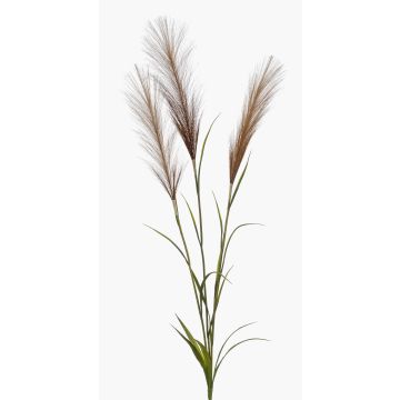 Rama artificial de hierba de la pampa ADNANE con panículas, marrón, 90 cm Rama artificial de hierba de la pampa ADNANE con panículas, marrón, 90 cm