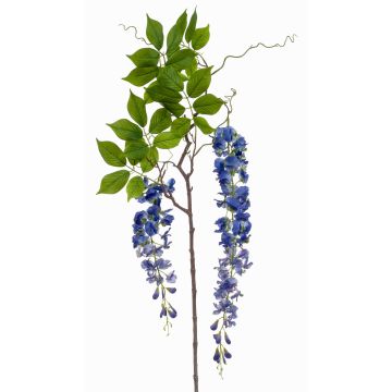 Flor artificial grande, rama de wisteria NISSRINE con flores, azul, 145 cm Flor artificial grande, rama de wisteria NISSRINE con flores, azul, 145 cm