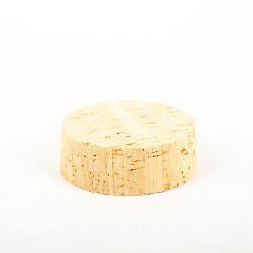 Tapa de corcho ALMEDA de corcho natural, claro, 3cm, Ø8,5/9cm