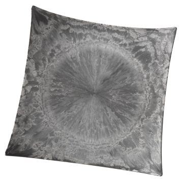 Bandeja cuadrada JEFFERSON, plástico, negro, 23x23x1,5-4cm