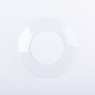 Soporte de cristal para velas TURIBIO para velas hasta &Oslash;4cm, transparente, &Oslash;6,8cm