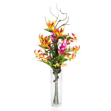 Ramo artificial paraíso SALOA Strelitzia Gloriosa, naranja, 95cm, Ø35cm Ramo artificial paraíso SALOA Strelitzia Gloriosa, naranja, 95cm, Ø35cm