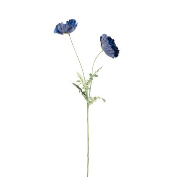 Rama de amapola de plástico GUNDULA, Colección Eco, azul real, 70 cm, Ø 7-8 cm Rama de amapola de plástico GUNDULA, Colección Eco, azul real, 70 cm, Ø 7-8 cm