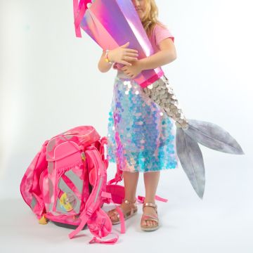 Bricolaje - hacer una bolsa escolar - Sirena Bricolaje - hacer una bolsa escolar - Sirena