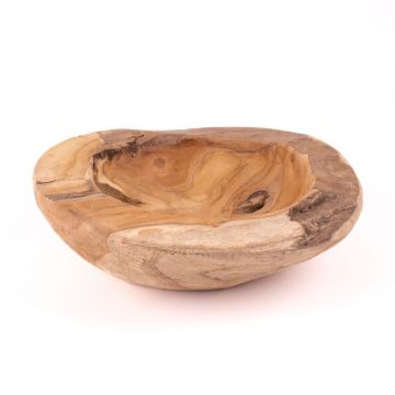 Cuenco decorativo PETTER, madera de teca, natural, 7 cm, Ø 25 cm Cuenco decorativo PETTER, madera de teca, natural, 7 cm, Ø 25 cm