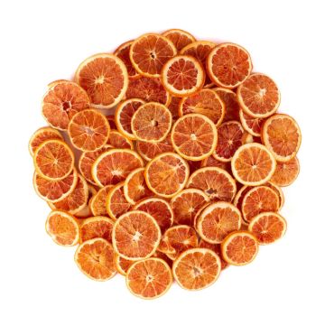Fruta seca decorativa: rodajas de pomelo DISTELLA, naranja, Ø 4-6 cm, 200 g Fruta seca decorativa: rodajas de pomelo DISTELLA, naranja, Ø 4-6 cm, 200 g