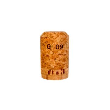 Corcho de champán LESANDRO, estriado por un lado, corcho prensado, natural, 4,8 cm, Ø 3 cm Corcho de champán LESANDRO, estriado por un lado, corcho prensado, natural, 4,8 cm, Ø 3 cm