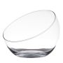 Cuenco decorativo NELLY EARTH de vidrio, reciclado, transparente, 10cm, Ø12,5cm