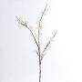 Rama decorativa de manzano en flor LOUISA, floración, blanco-crema, 85cm