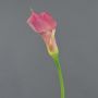 Calla sintética TERESA, rosa-amarillo, 70cm, 10x18cm
